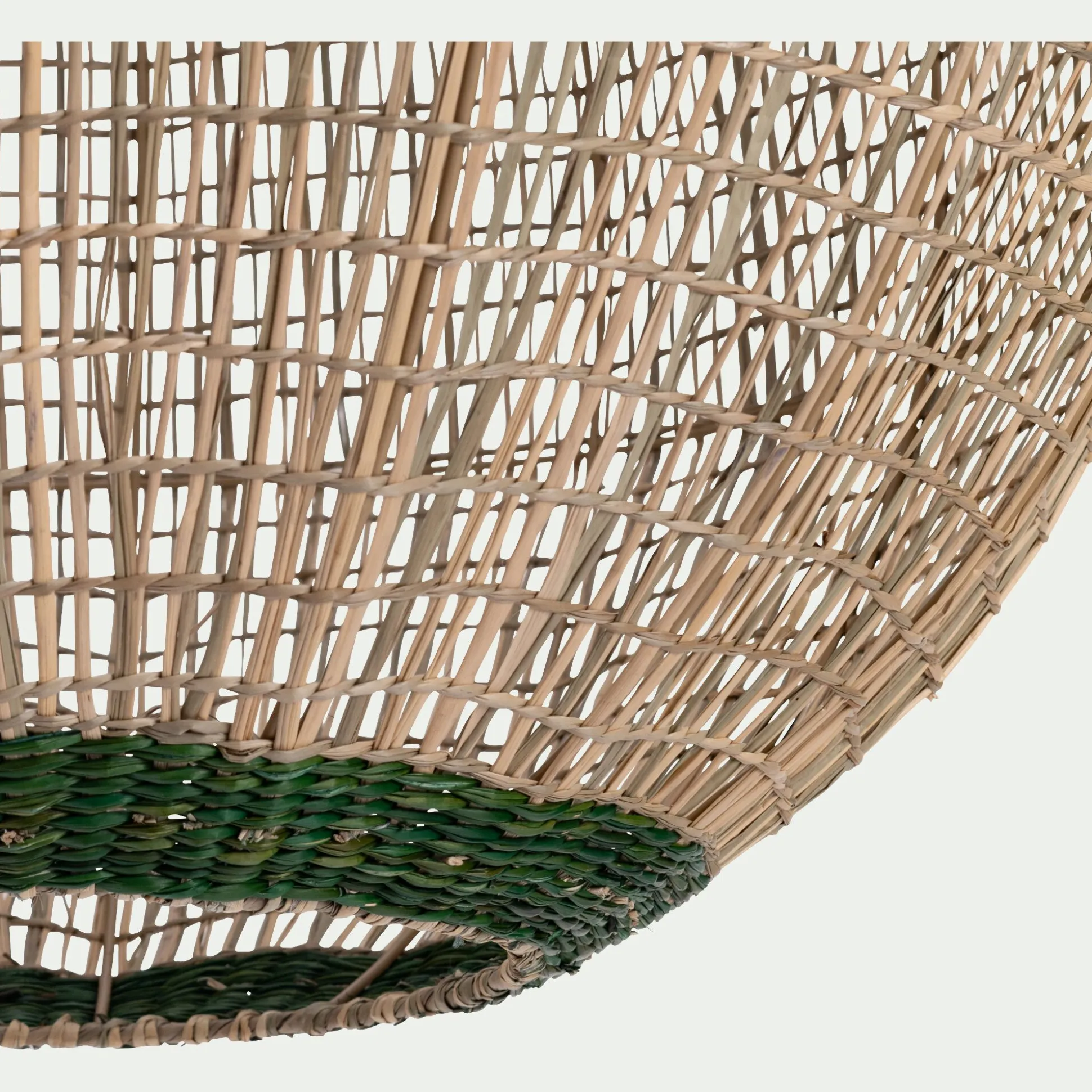 Suspension non électrifiée en jonc de mer D57cm - naturel