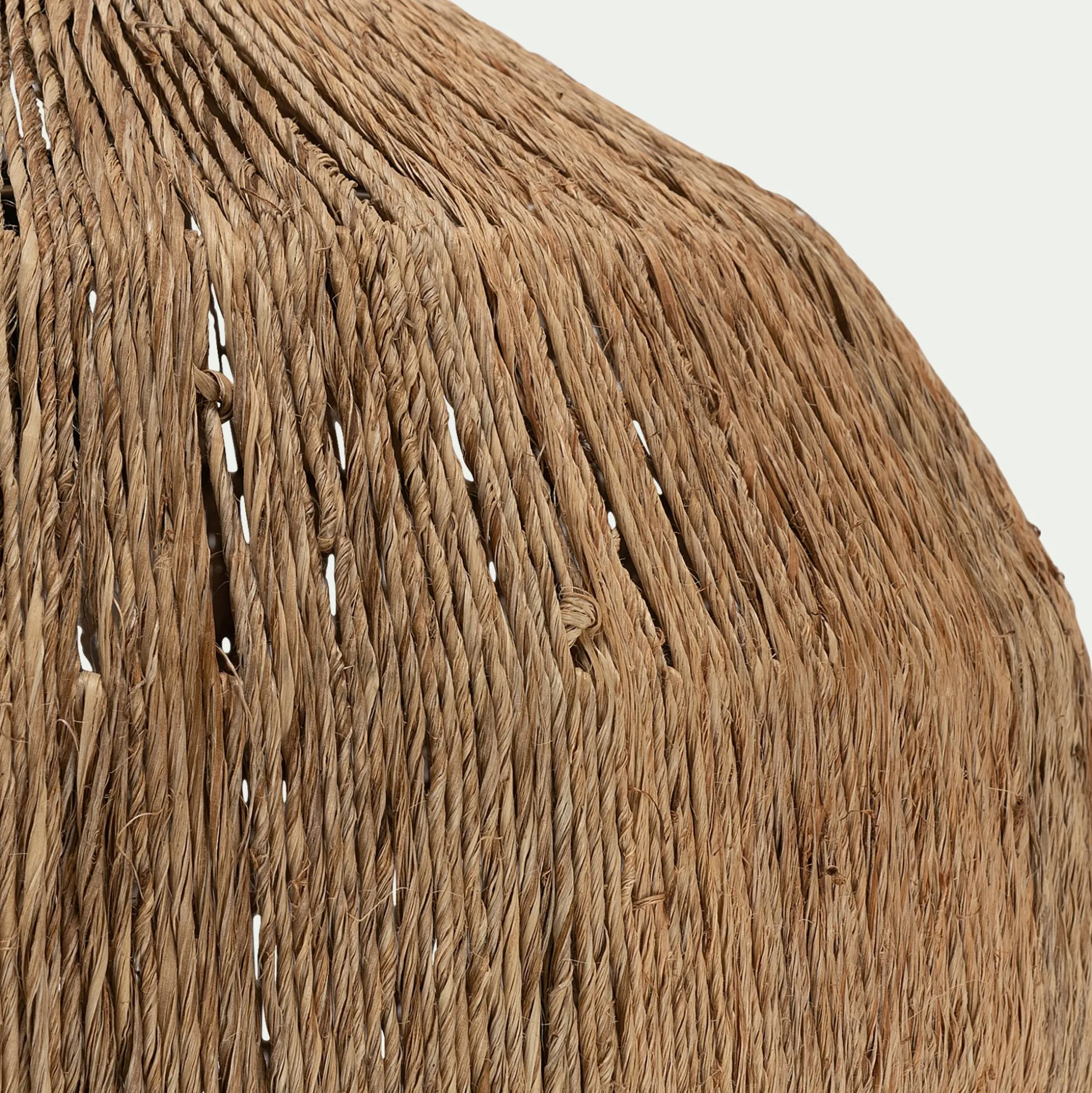 Suspension non électrifiée en jute D36xH30cm