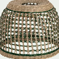 Suspension non électrifiée en jonc de mer D33cm - naturel