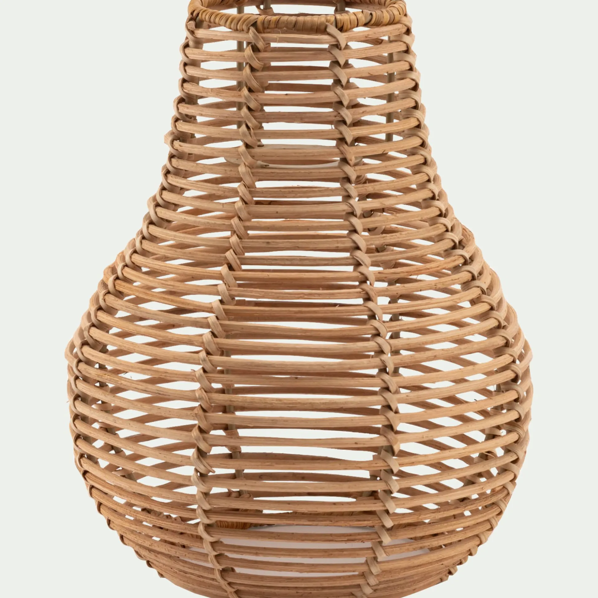 Suspension non électrifiée en rotin D20cm - naturel