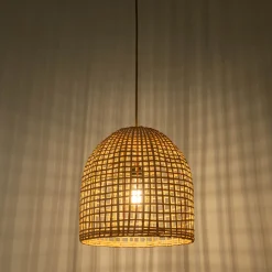 Suspension non électrifiée en rotin D40xH40cm - naturel