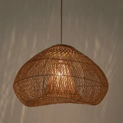 Suspension non électrifiée en rotin D80cm - naturel