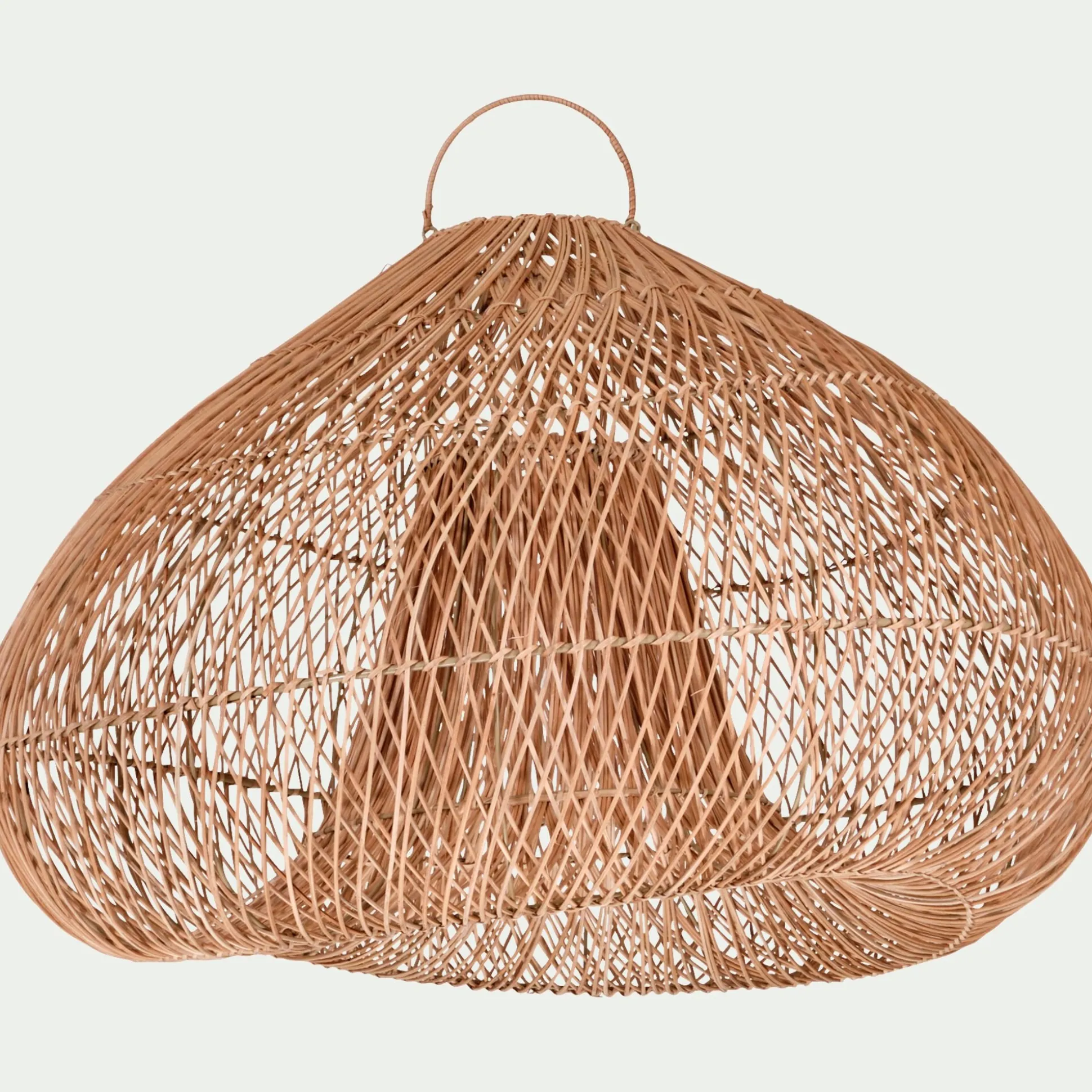 Suspension non électrifiée en rotin D80cm - naturel