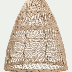 Suspension non électrifiée en rotin D46cm - naturel