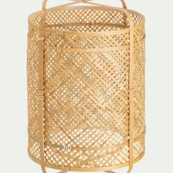 Suspension non électrifié en bambou D40cm - naturel