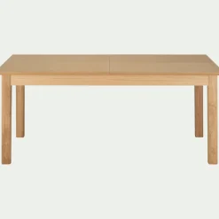 Table de repas extensible en bois - bois clair (8 à 12 places)