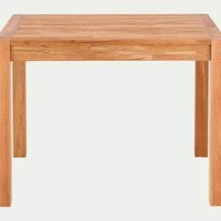 Table haute en chêne blanc - bois clair (4 places)