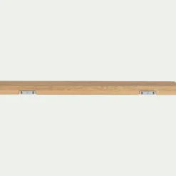 Étagère murale plaquée chêne - L86,6cm