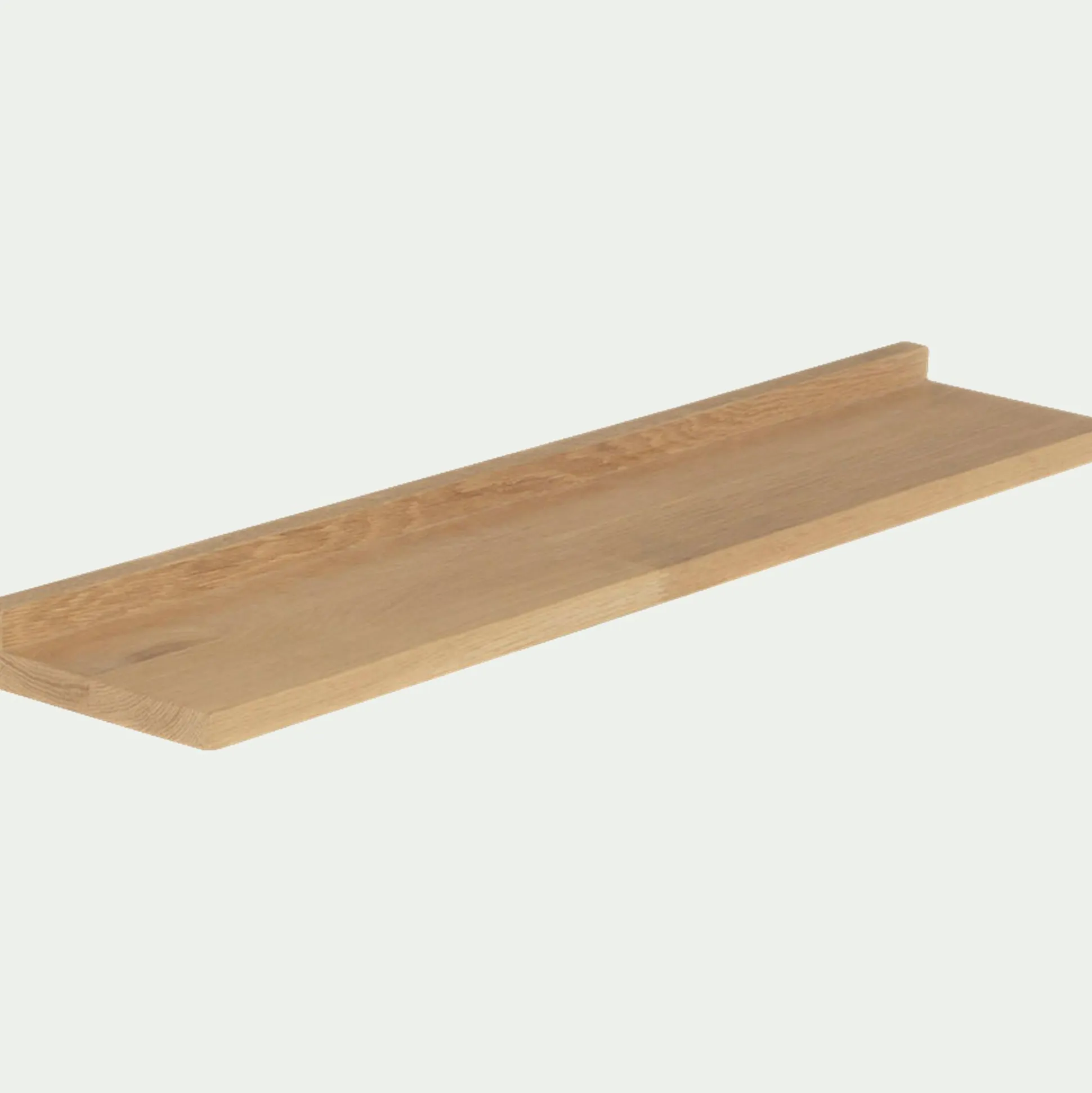 Étagère murale plaquée chêne - L86,6cm
