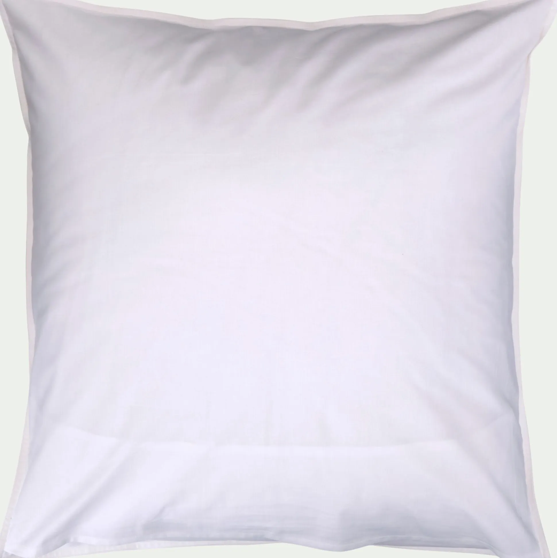 Taie d'oreiller enfant imprimé renard en coton 63x63cm - orange
