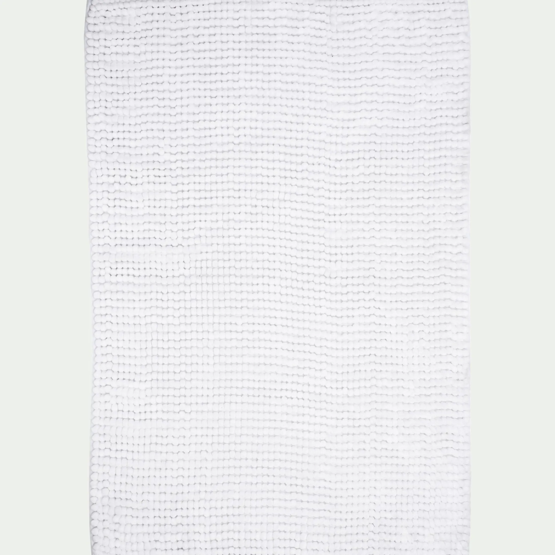 Tapis de bain antidérapant 50x80cm - blanc ventoux