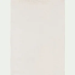 Tapis imitation fourrure - blanc ventoux 150x200cm