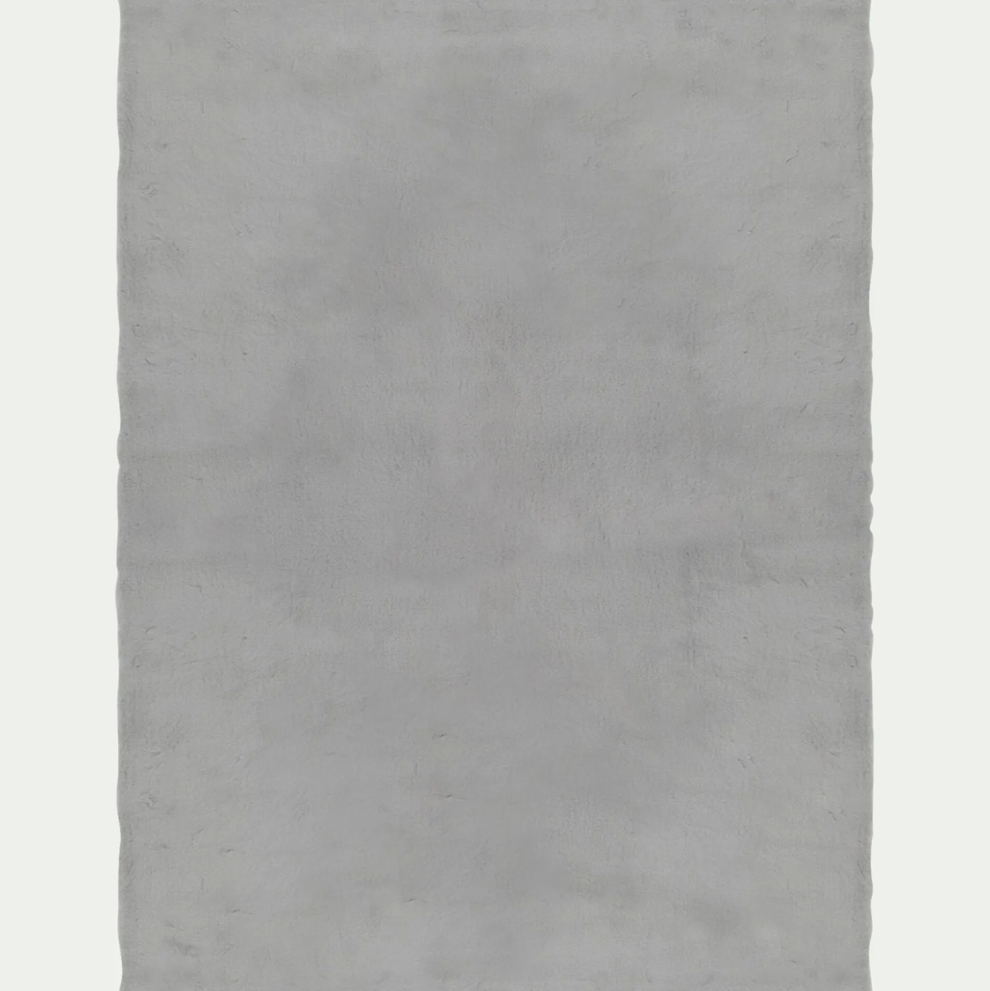 Tapis imitation fourrure - gris 120x160cm