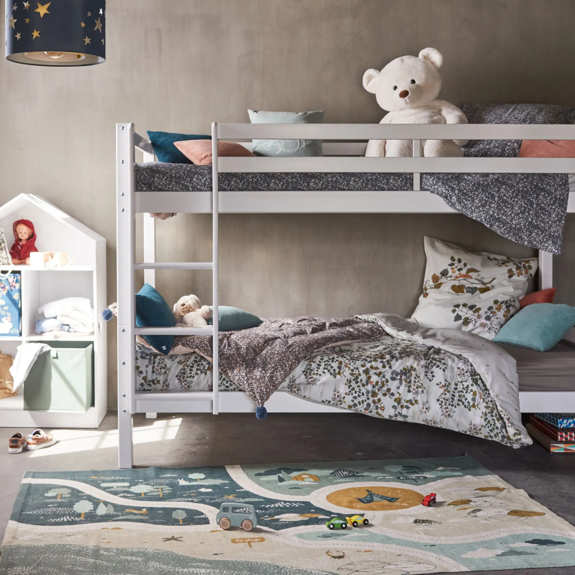Tapis imprimé circuit120x180cm - multicolore