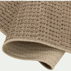 Tapis intérieur et extérieur aspect sisal - naturel 200x67cm