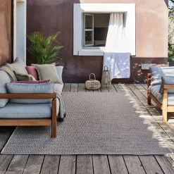 Tapis intérieur et extérieur aspect sisal - beige 200x290cm