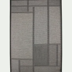 Tapis intérieur et extérieur - gris foncé 160x230cm
