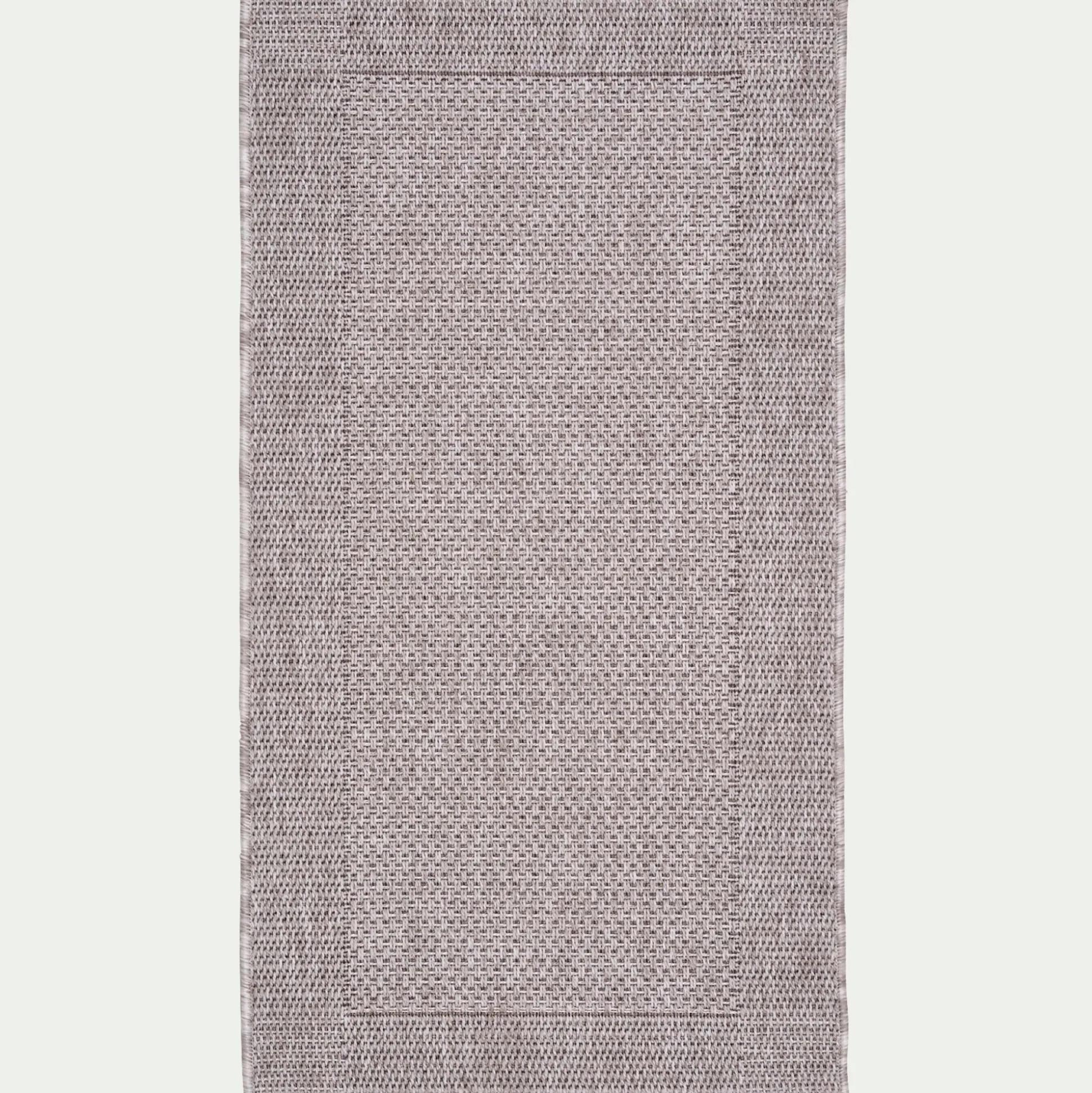 Tapis intérieur et extérieur - gris 120x170cm