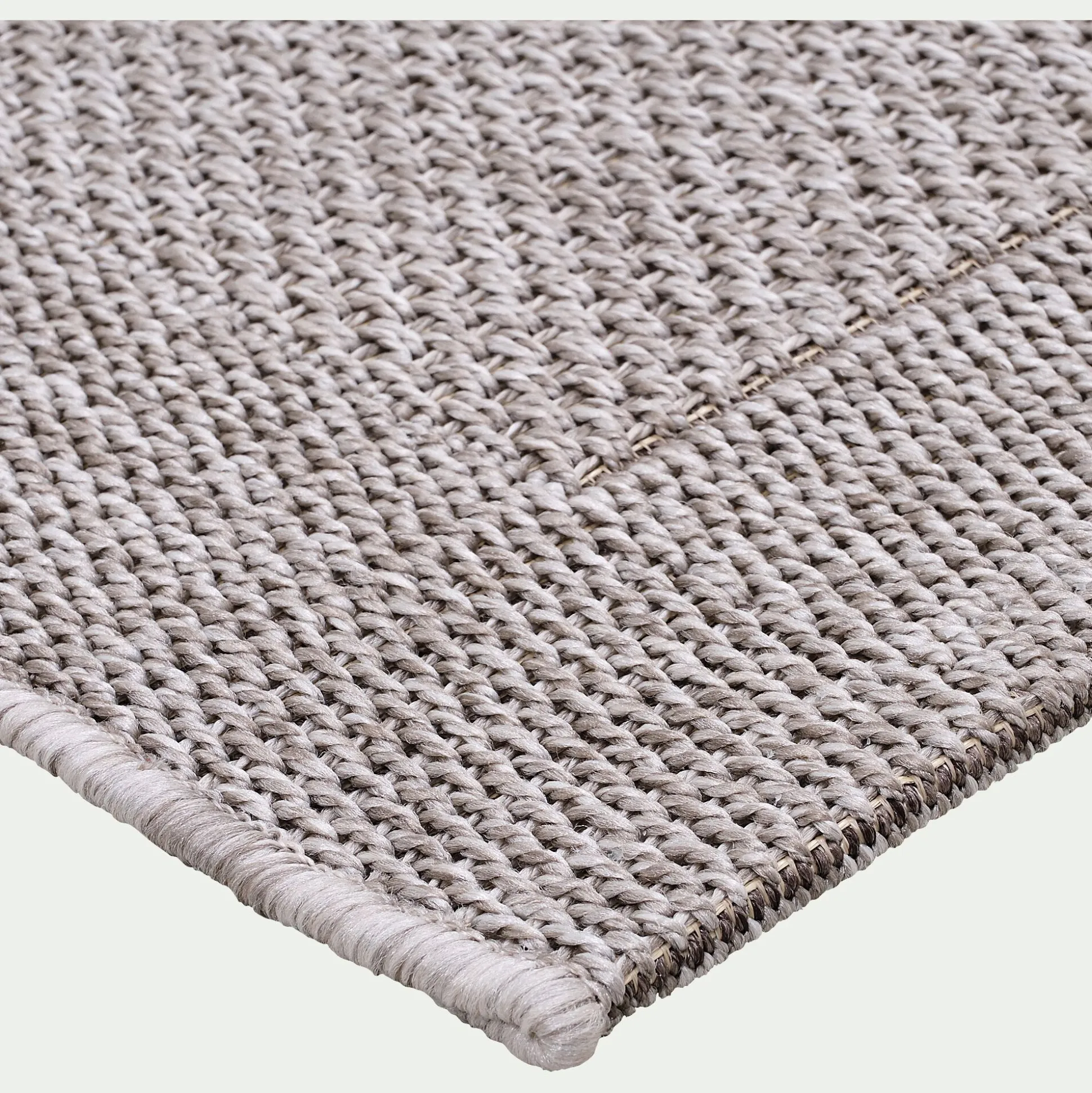 Tapis intérieur et extérieur - gris 120x170cm