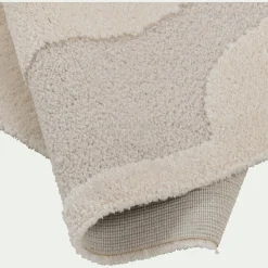 Tapis à motifs abstraits - beige 120x170cm