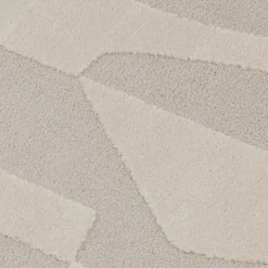 Tapis à motifs abstraits - beige 120x170cm