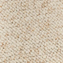 Tapis synthétique en 160x230cm - blanc écru