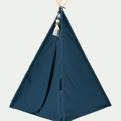 Tipi pour enfant - bleu figuerolles
