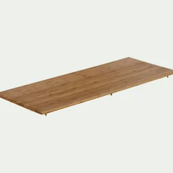 Top double pour meuble sous-vasque 120cm