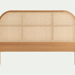 Tête de lit avec cannage L145cm - bois clair