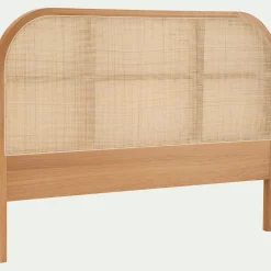 Tête de lit avec cannage L145cm - bois clair