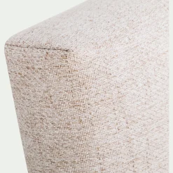 Tête de lit capitonnée en tissu L162cm - beige