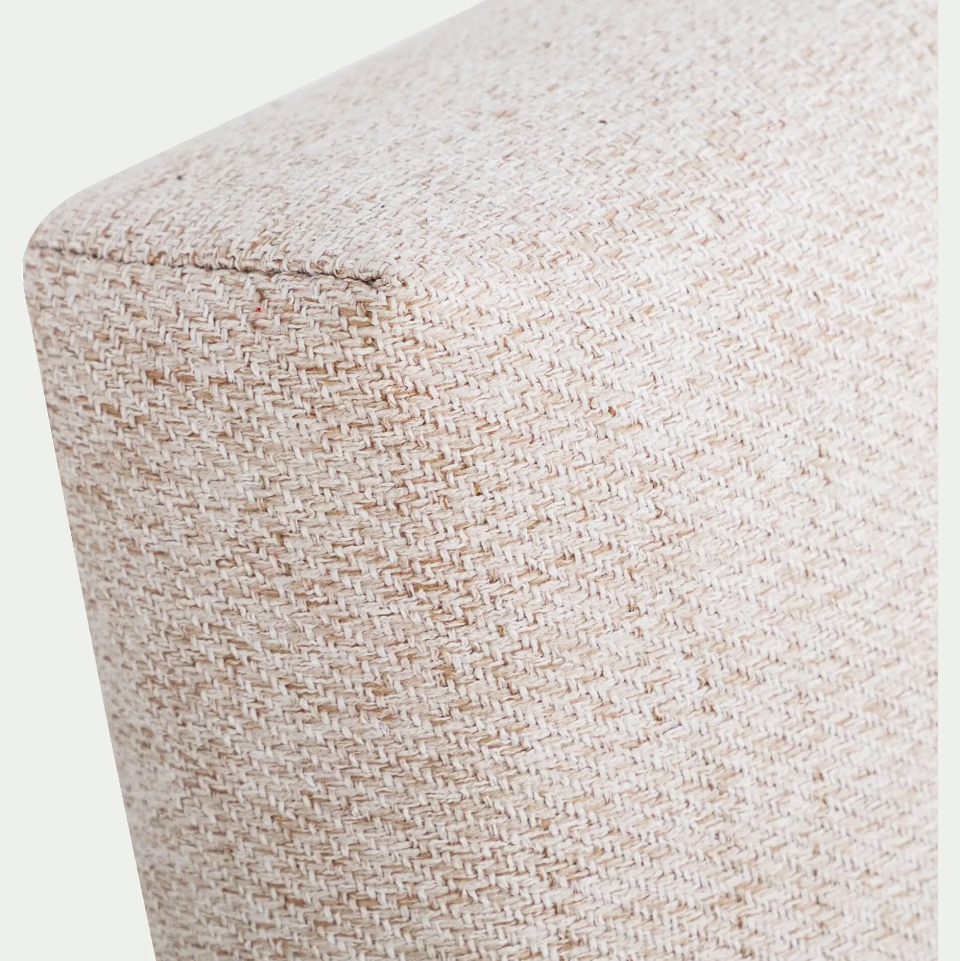 Tête de lit capitonnée en tissu L162cm - beige