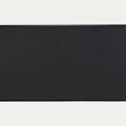 Tête de lit droite en tissu - gris anthracite L190cm