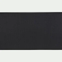 Tête de lit droite en tissu - gris anthracite L190cm