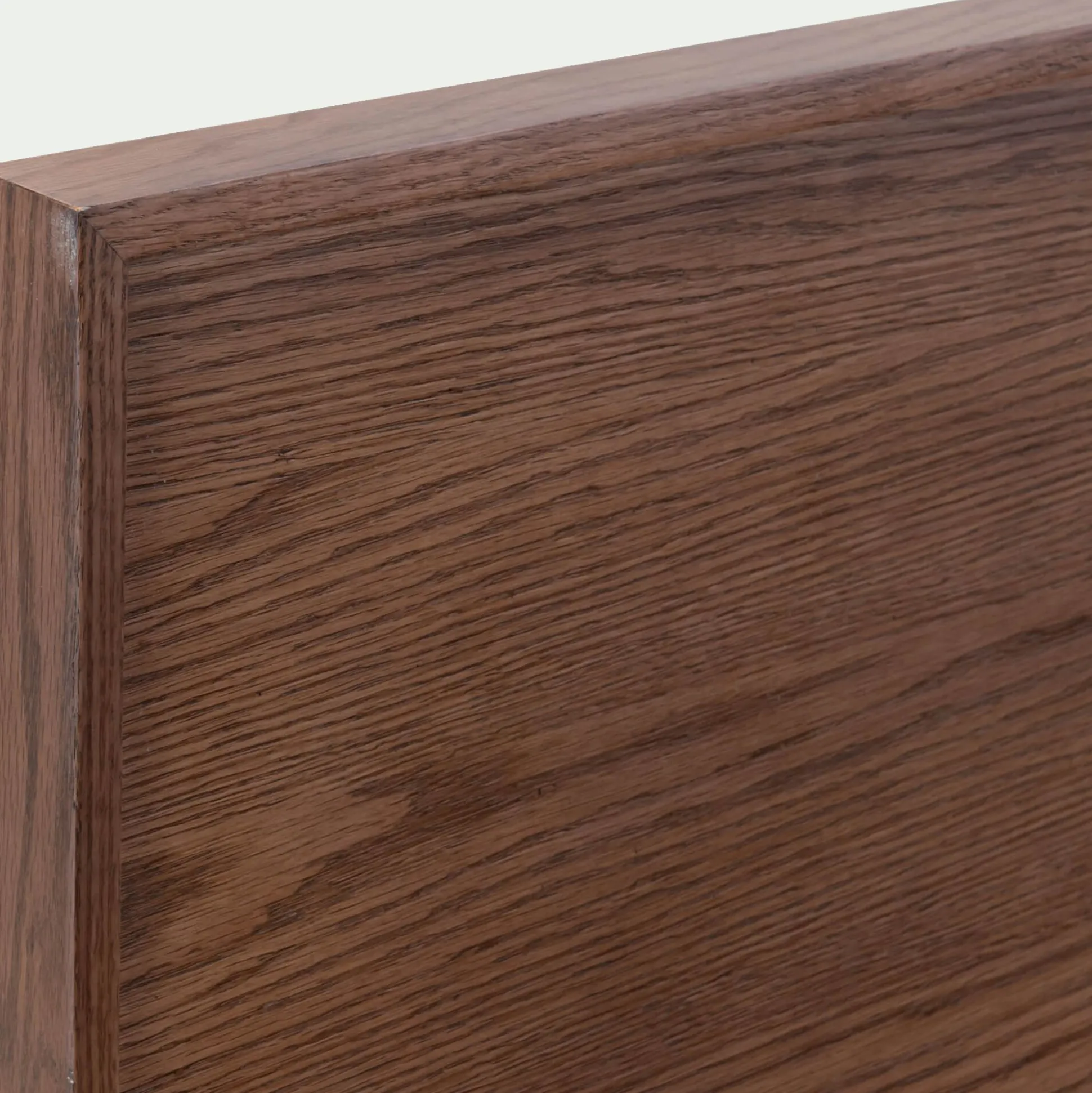 Tête de lit en chêne massif L168cm - bois foncé