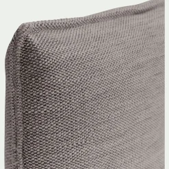 Tête de lit en tissu texturé 160cm - gris granite