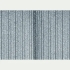 Tête de lit en velours côtelé 190cm - bleu niolon