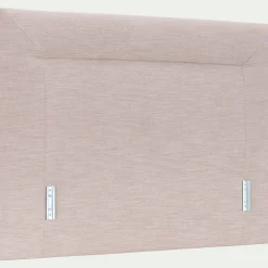 Tête de lit matelassée en tissu 160cm - écru