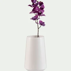 Vase classique en faïence H25cm - blanc ventoux