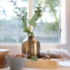 Vase classique en fer H13cm - doré