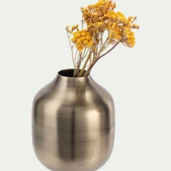 Vase classique en fer H13cm - doré
