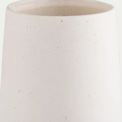 Vase classique en poudre de pierre H30cm - blanc