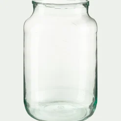 Vase classique en verre recyclé H30cm - transparent