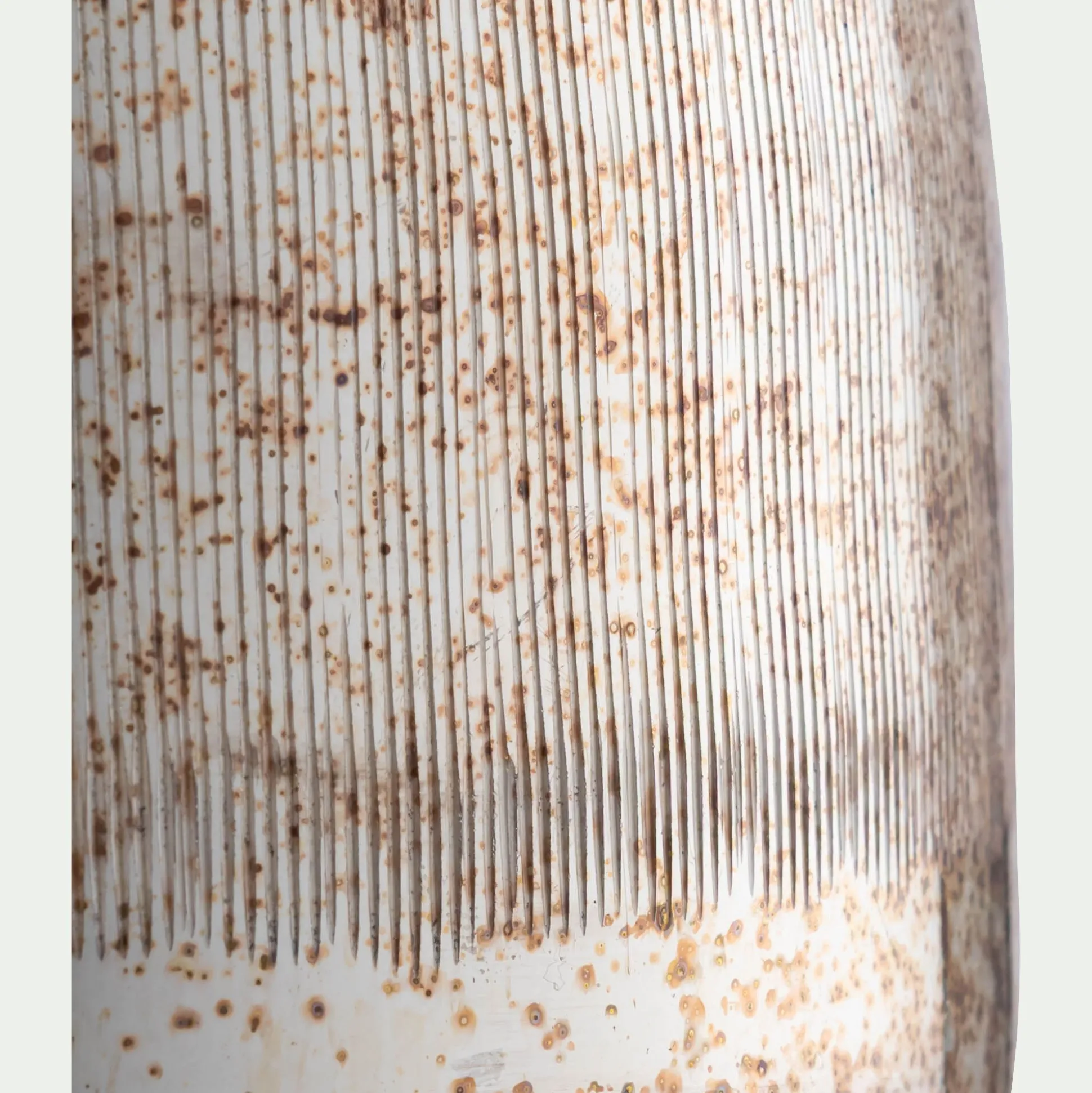 Vase en verre H22cm - doré