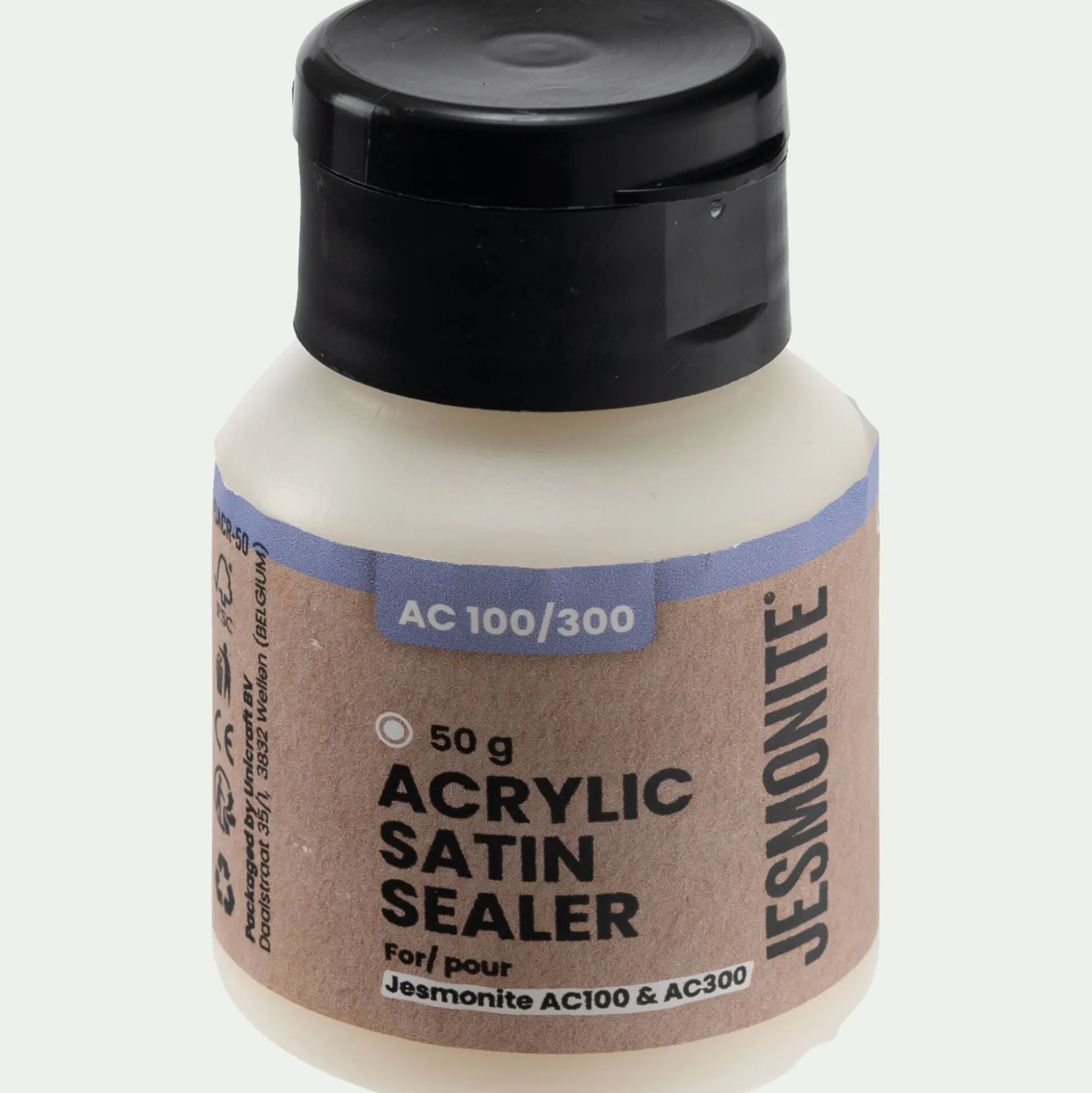 Vernis acrylique effet satin pour jesmonite 50g