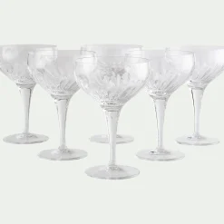 Verre à cocktail en cristallin 22cl - transparent