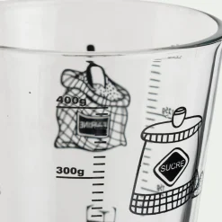 Verre doseur en verre 45cl - transparent