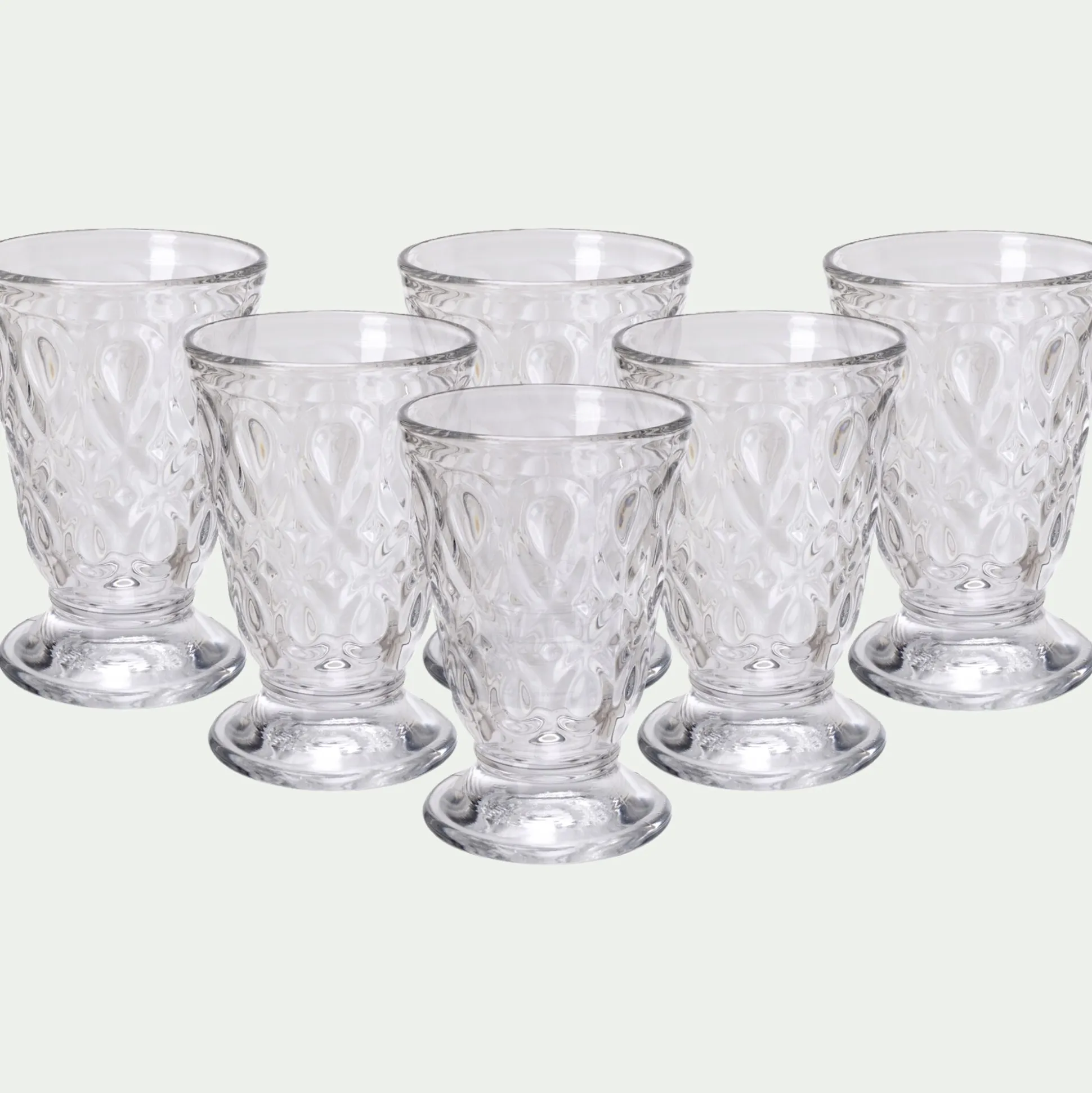 Verre à eau en verre sodocalcique 20cl - transparent