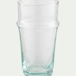 Verre marocain en verre recyclé 30cl - transparent