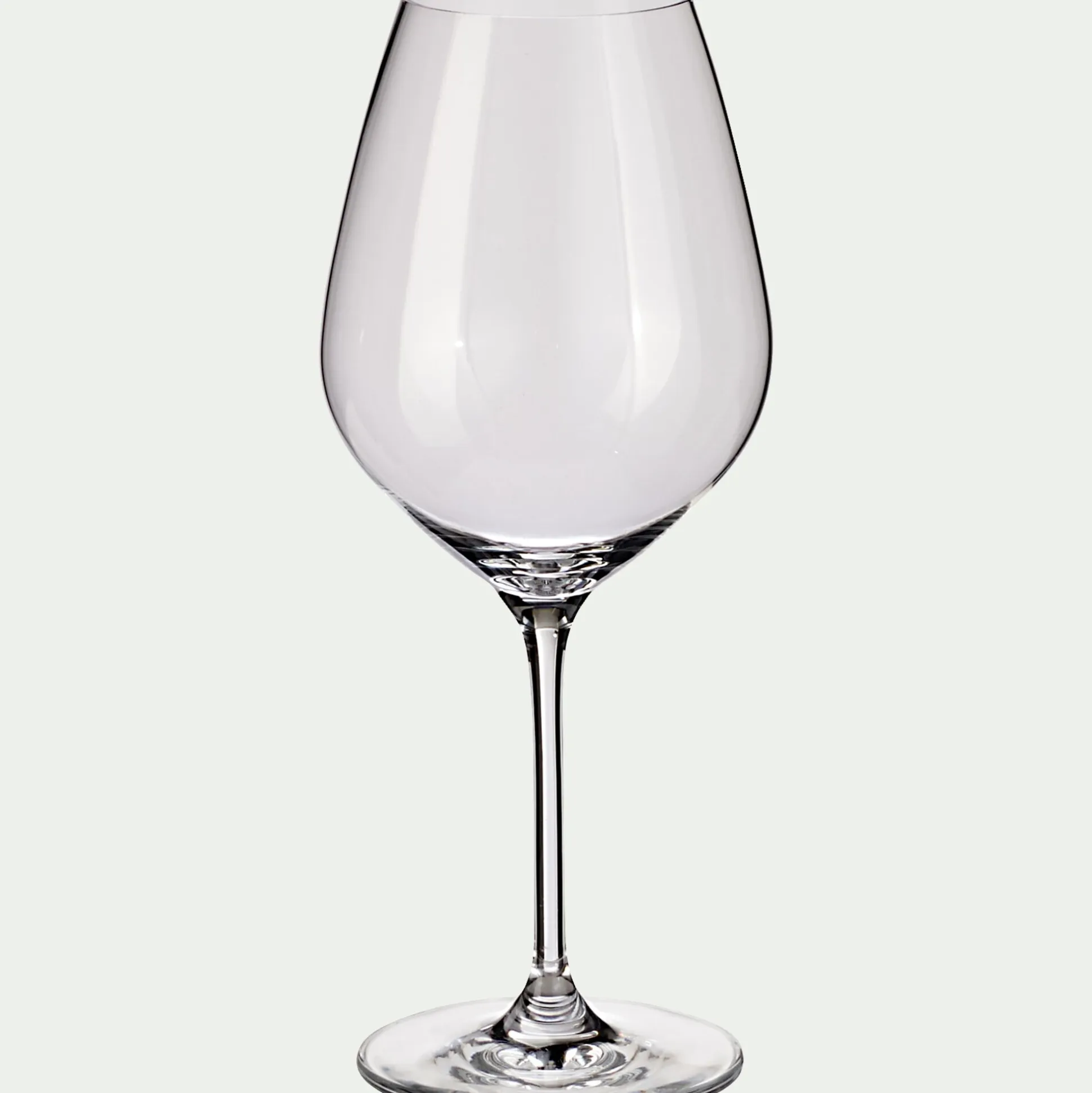 Verre à pied en cristallin 43cl - transparent